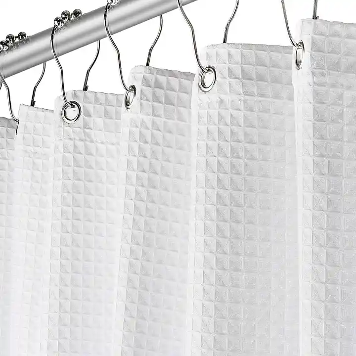 SN21019(Matter Waffle shower curtain - 副本.png