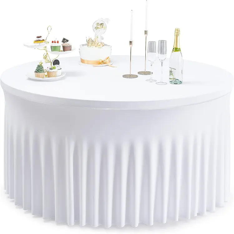 stretch round tablecloth with ruffle skirting - 副本.png