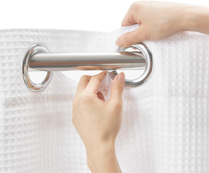 WAFFLE HOOKLESS shower curtain - 副本.png